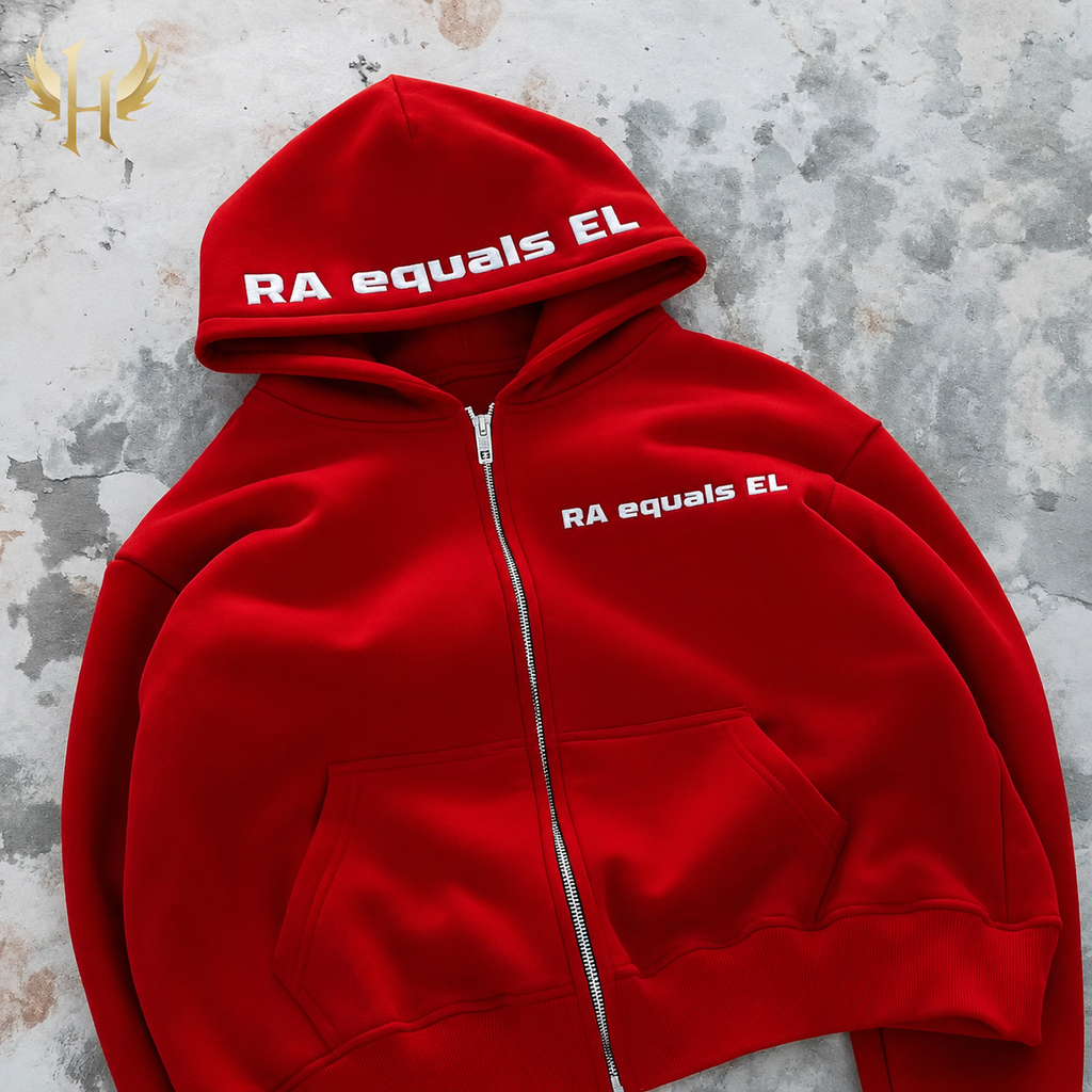 Red 6 Hoodie and Joggers Limited Edition Serial Number 001-300