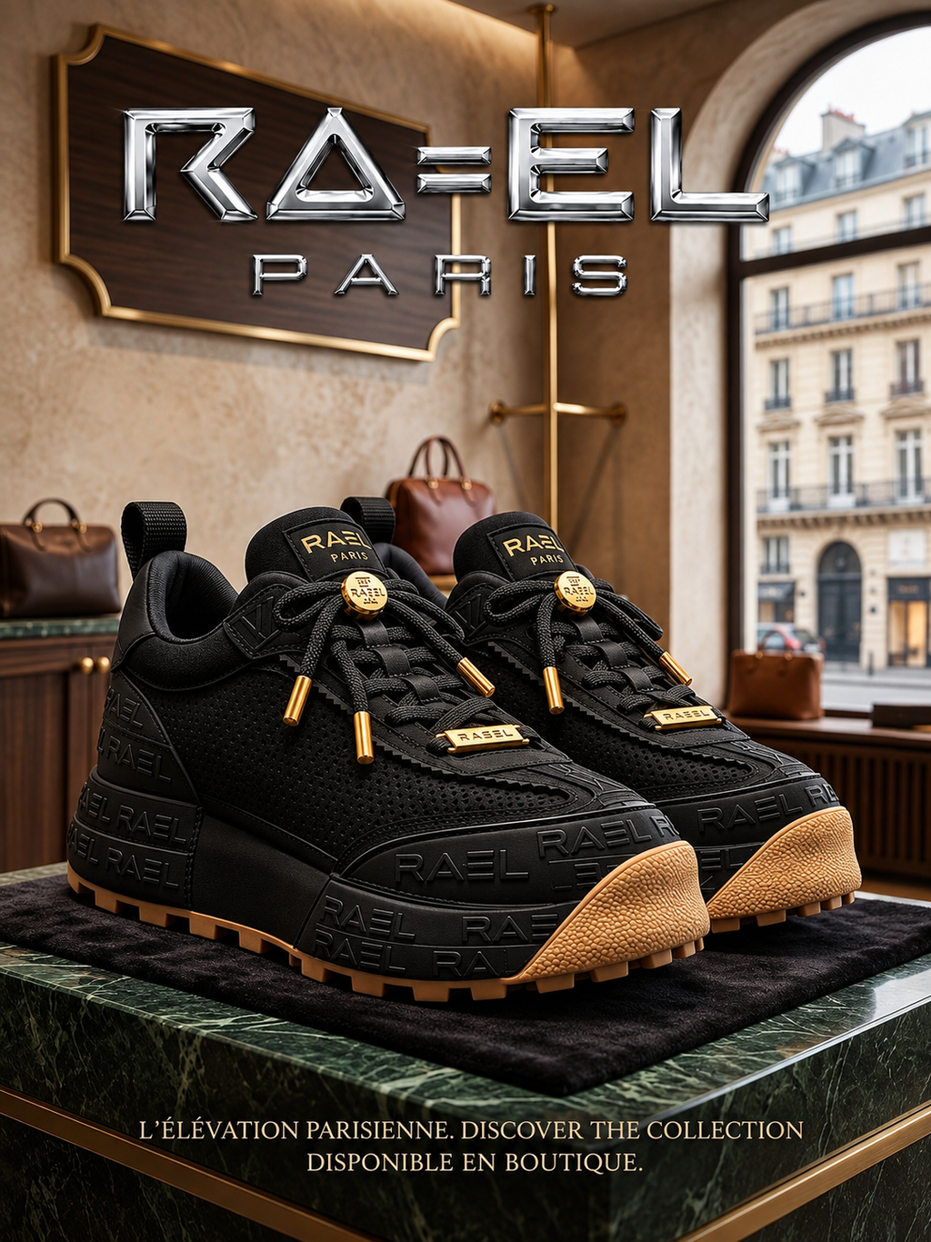 Ra=El premium leather i-cross-trainers Athletic | Luxury sneakers