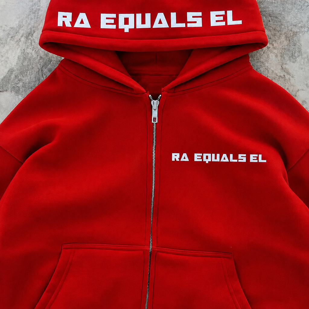 Red 6 Hoodie and Joggers Limited Edition Serial Number 001-300