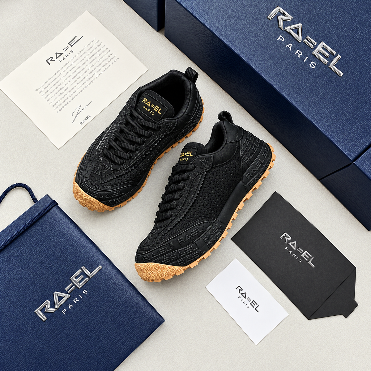 Ra=El premium leather i-cross-trainers Athletic | Luxury sneakers