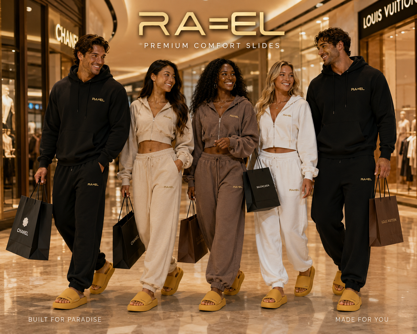 6 series RA=EL Premium leather Slides/ Slippers Limited Edition serial number 001-300
