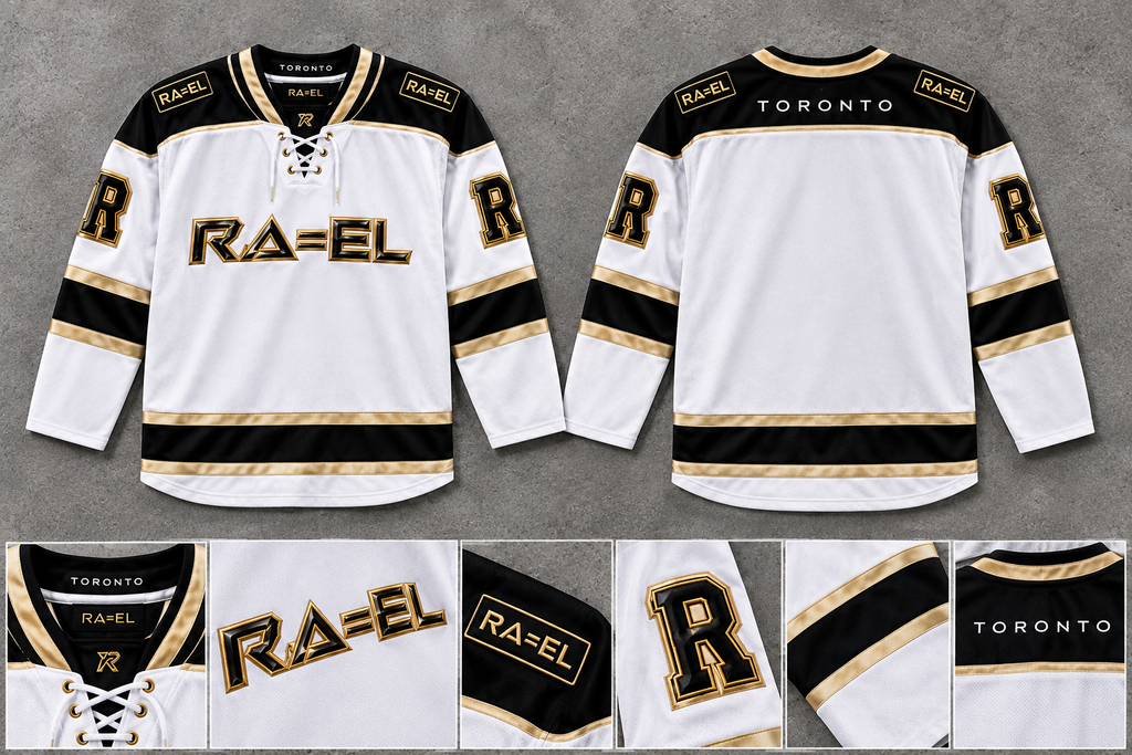 Limited edition Collab RA=EL | K-Pop superstars BTS, designer hockey jerseys