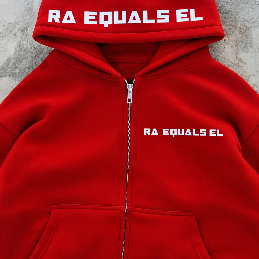 Red 6 Hoodie and Joggers Limited Edition Serial Number 001-300